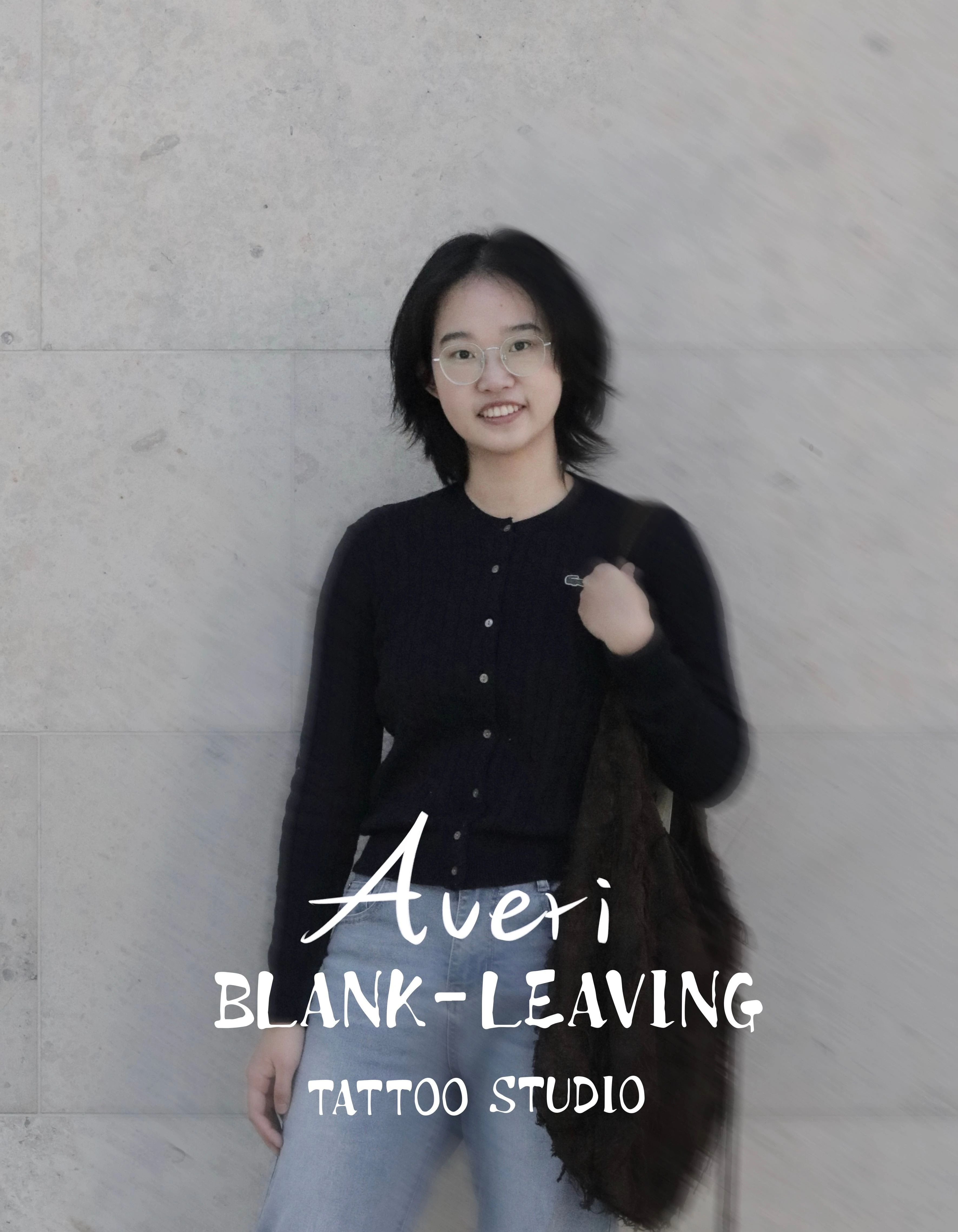 Averi, Apprentice at Blank-Leaving Tattoo Studio