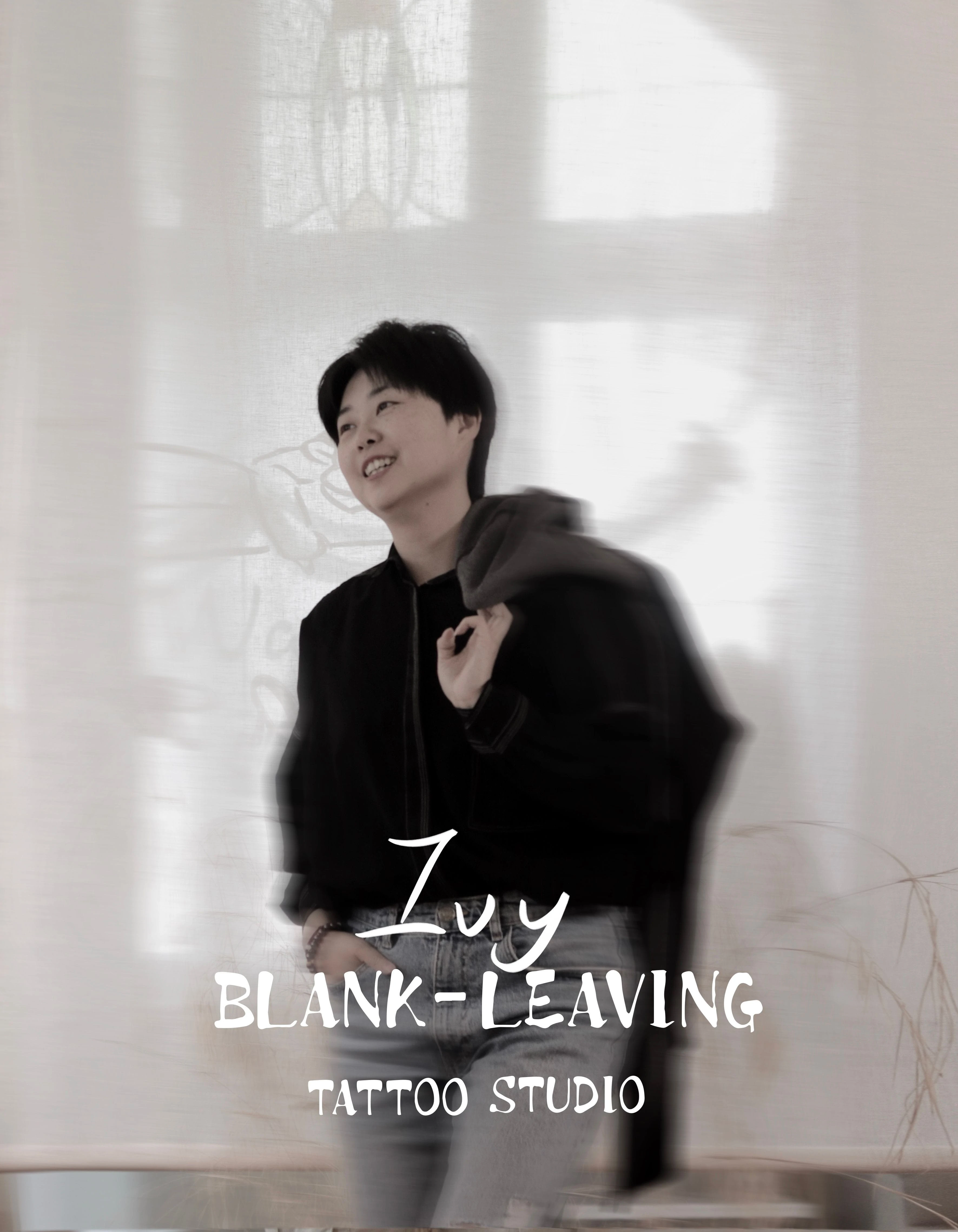 Ivy, Resident Artist at Blank-Leaving Tattoo Studio