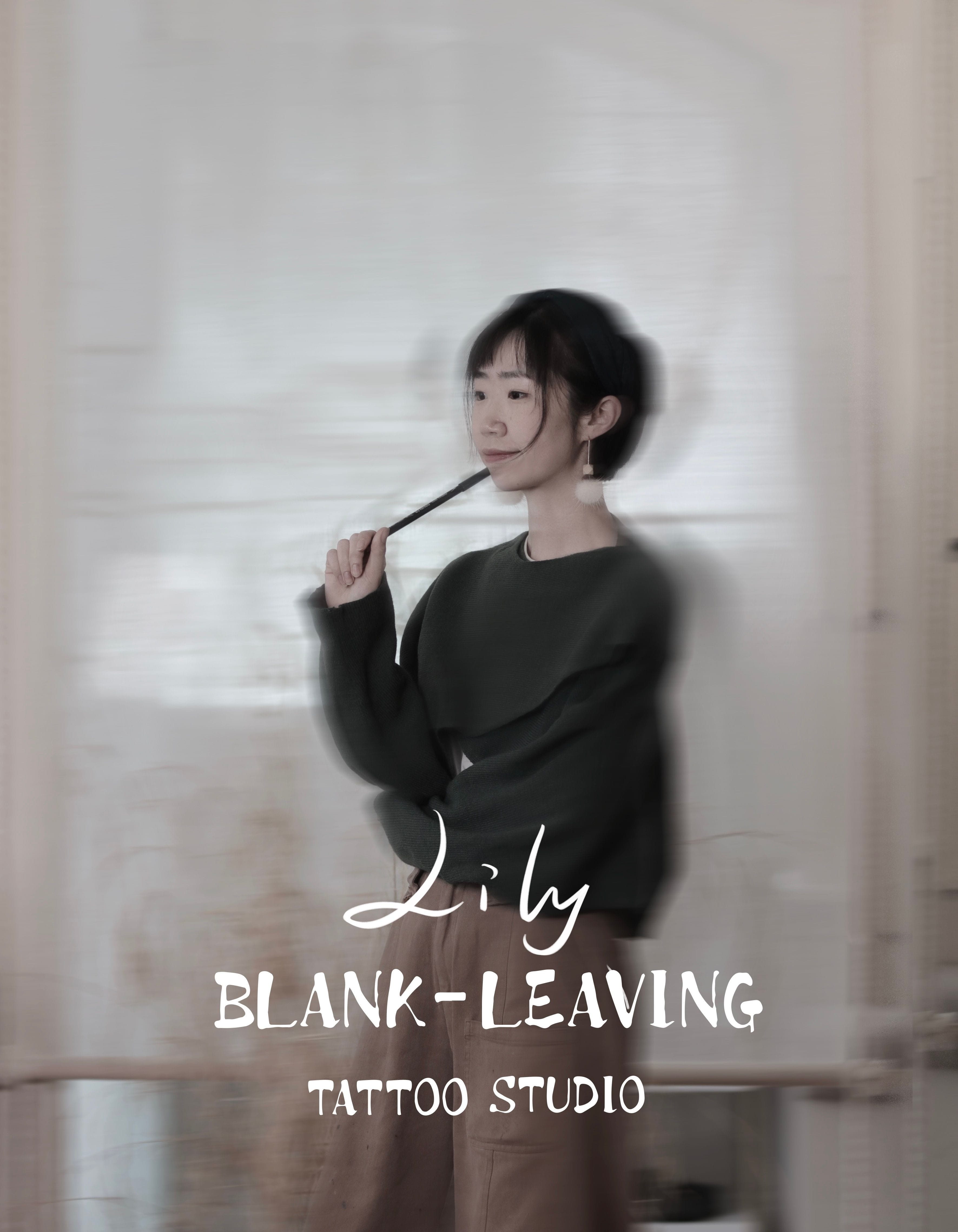 Lily, Resident Artist at Blank-Leaving Tattoo Studio