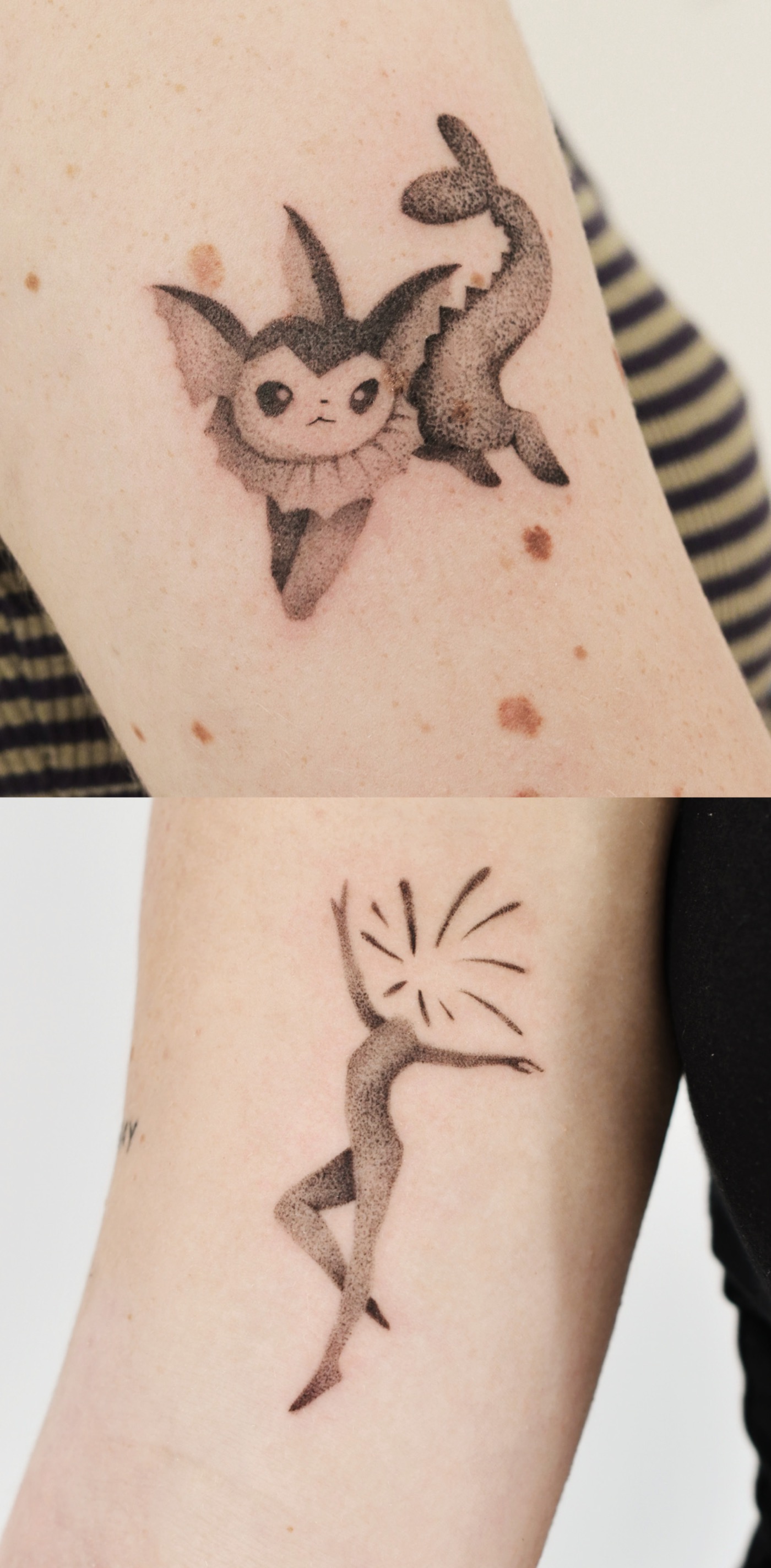 Planar Particle tattoo by Averi at Blank-Leaving Tattoo Studio in Auckland