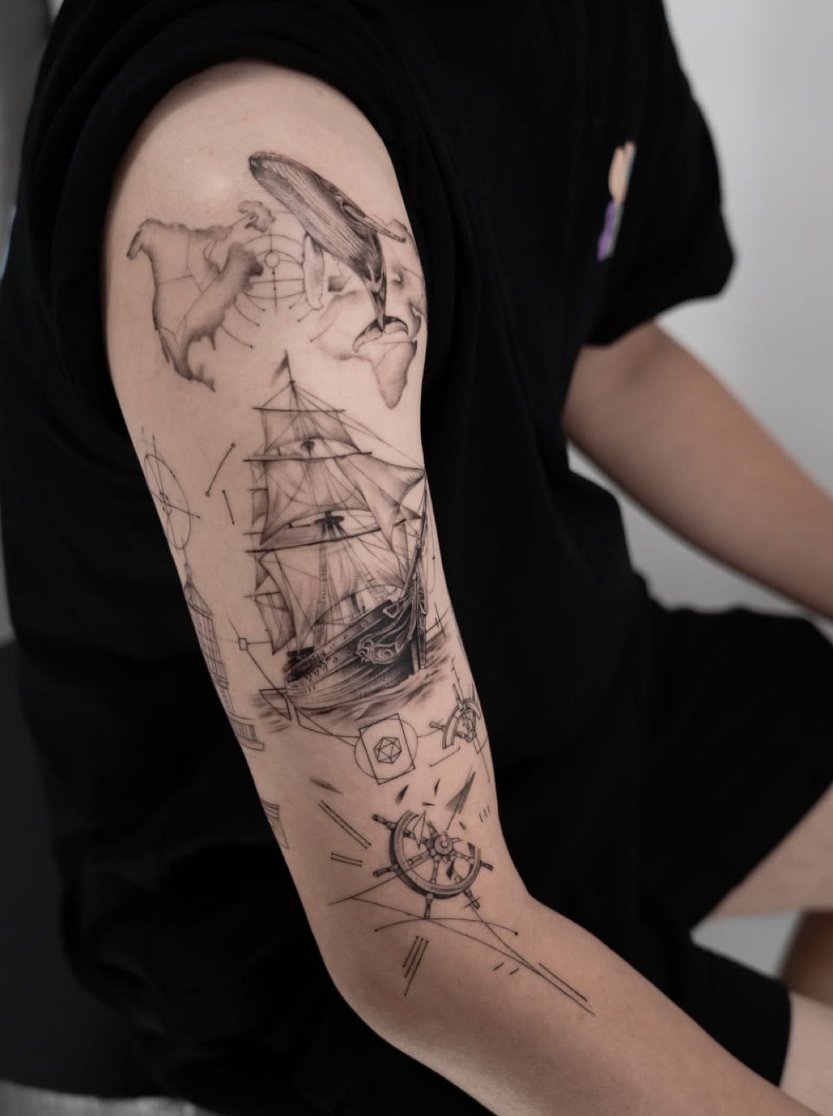 Selected tattoo work by Chris at Blank-Leaving Tattoo Studio in Auckland