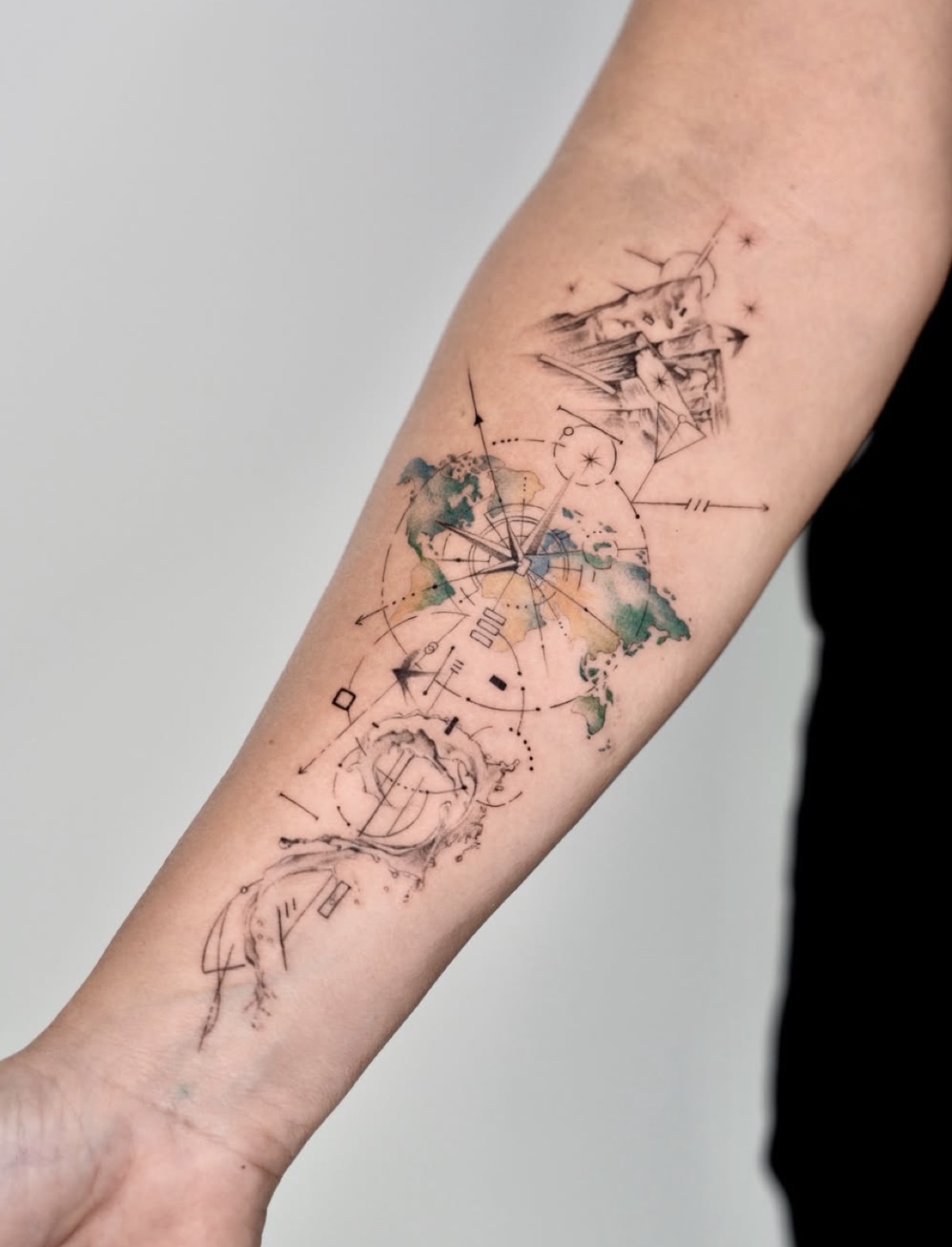 Selected tattoo work by Chris at Blank-Leaving Tattoo Studio in Auckland