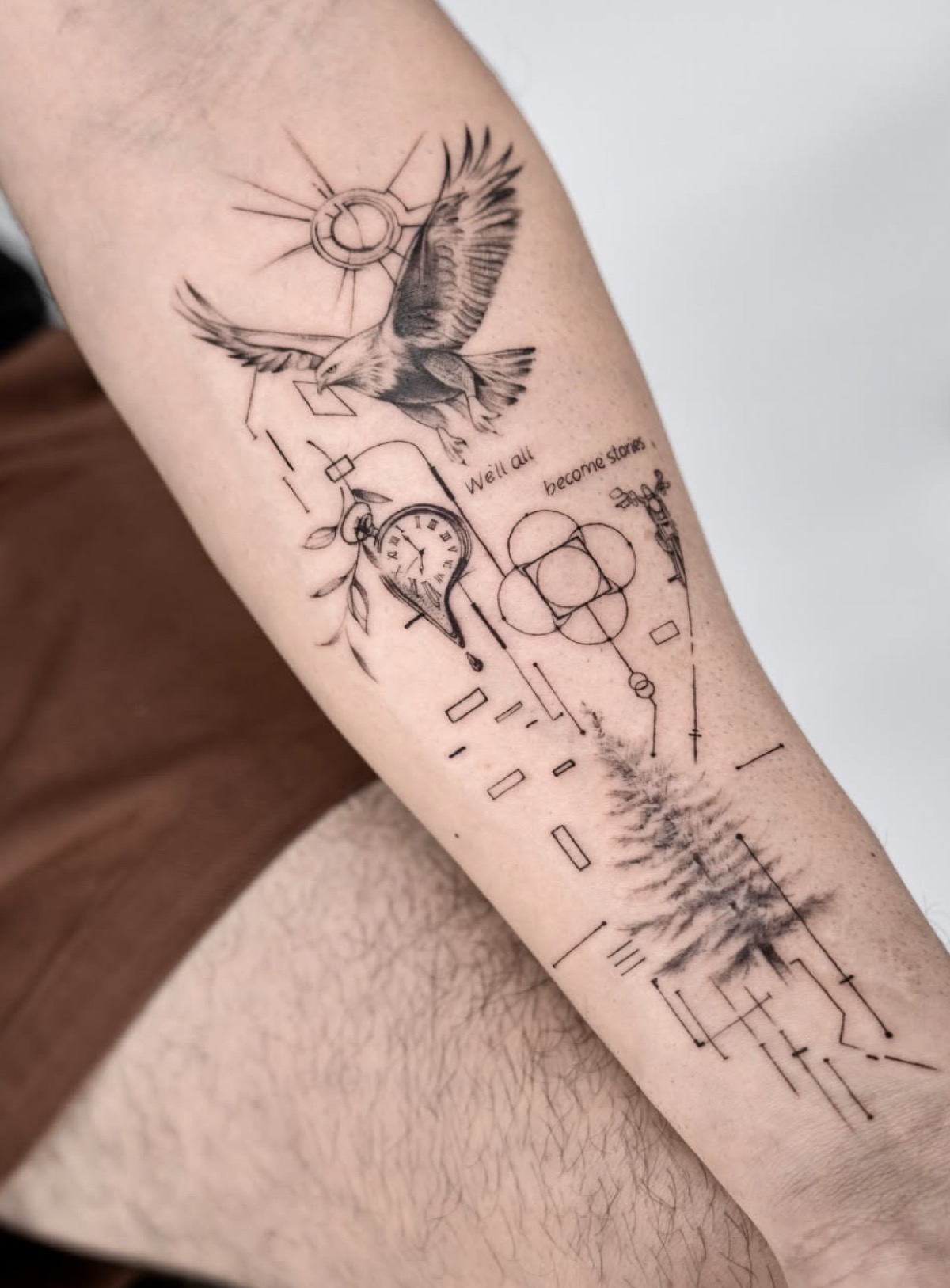 Selected tattoo work by Chris at Blank-Leaving Tattoo Studio in Auckland