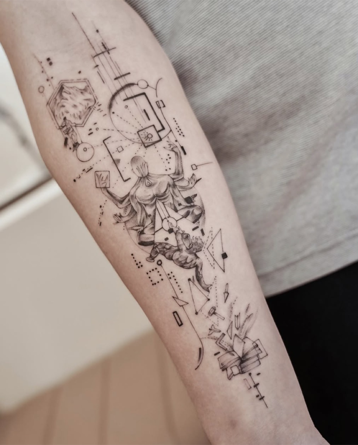 Selected tattoo work by Chris at Blank-Leaving Tattoo Studio in Auckland