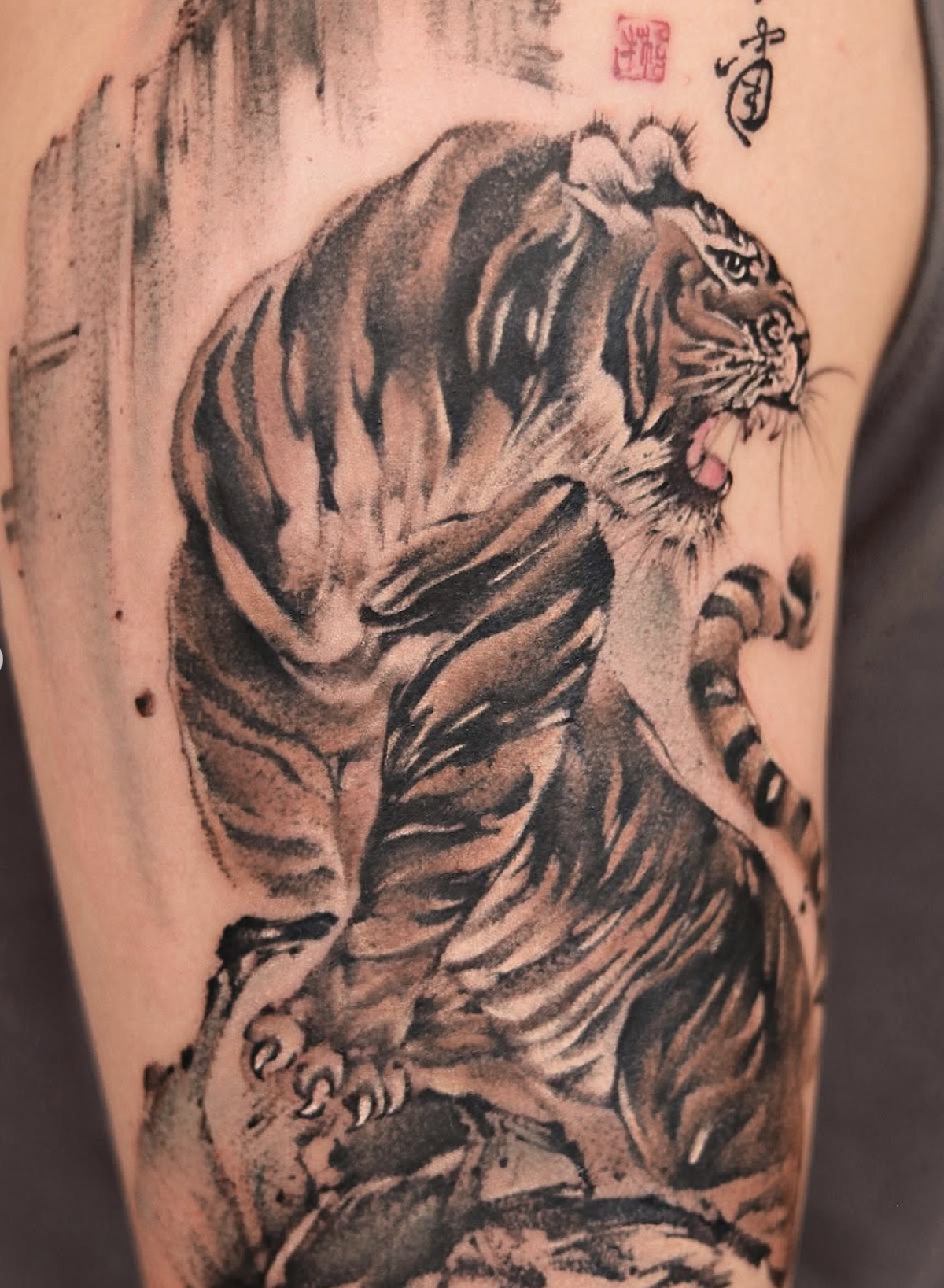 Selected tattoo work by Iriss at Blank-Leaving Tattoo Studio in Auckland