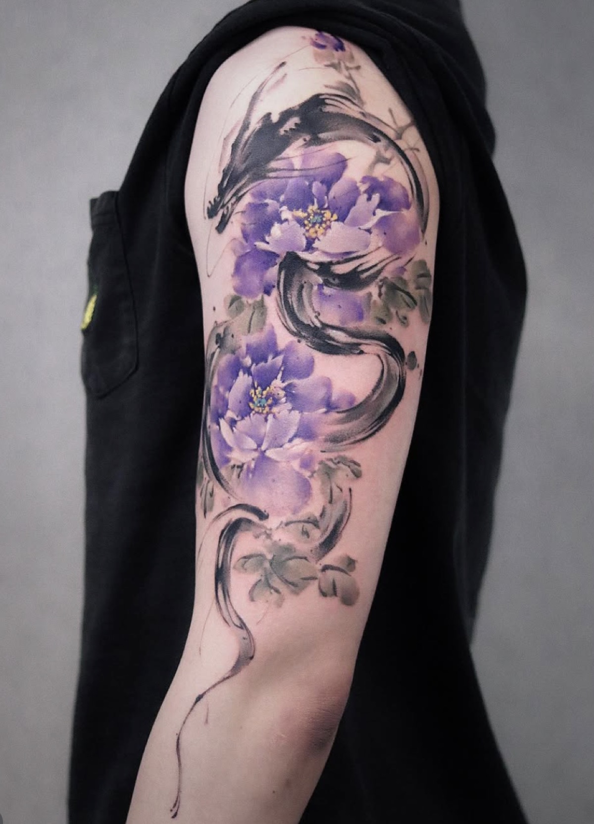 Selected tattoo work by Iriss at Blank-Leaving Tattoo Studio in Auckland