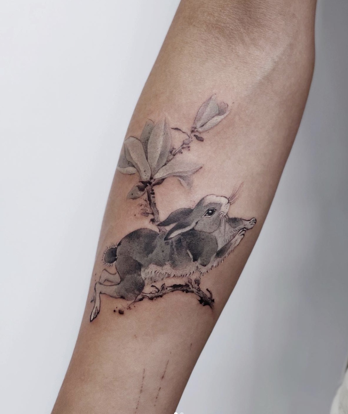 Selected tattoo work by Iriss at Blank-Leaving Tattoo Studio in Auckland