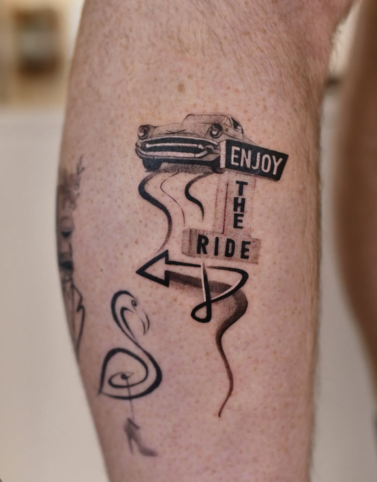 Selected tattoo work by Ivy at Blank-Leaving Tattoo Studio in Auckland