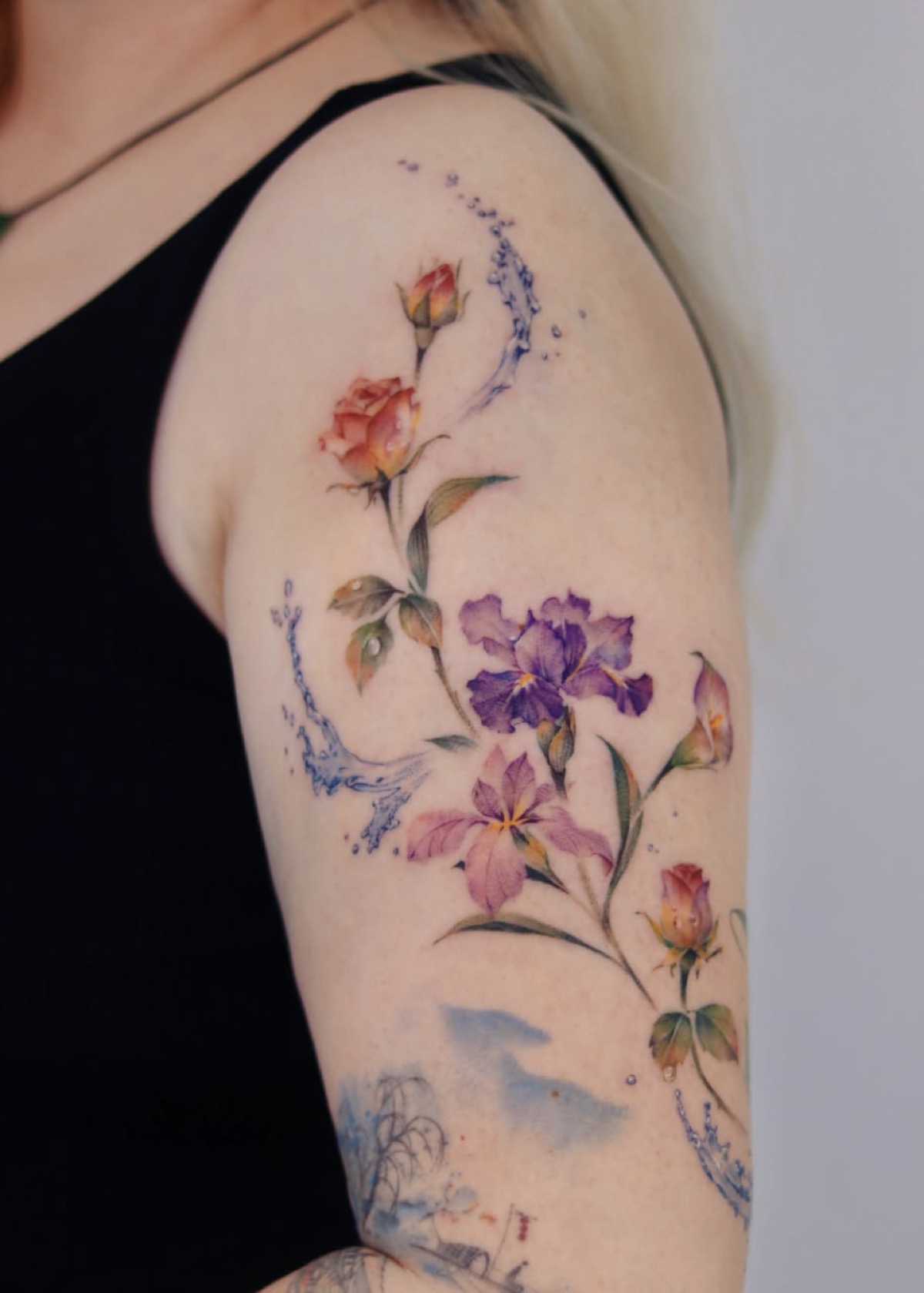Selected tattoo work by Lily at Blank-Leaving Tattoo Studio in Auckland