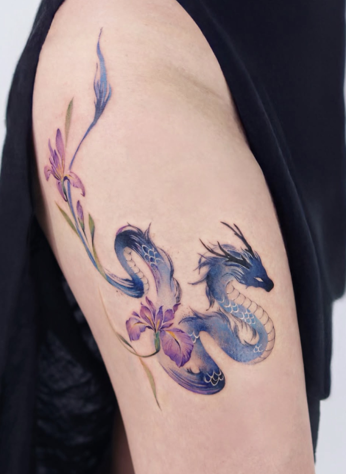 Selected tattoo work by Lily at Blank-Leaving Tattoo Studio in Auckland