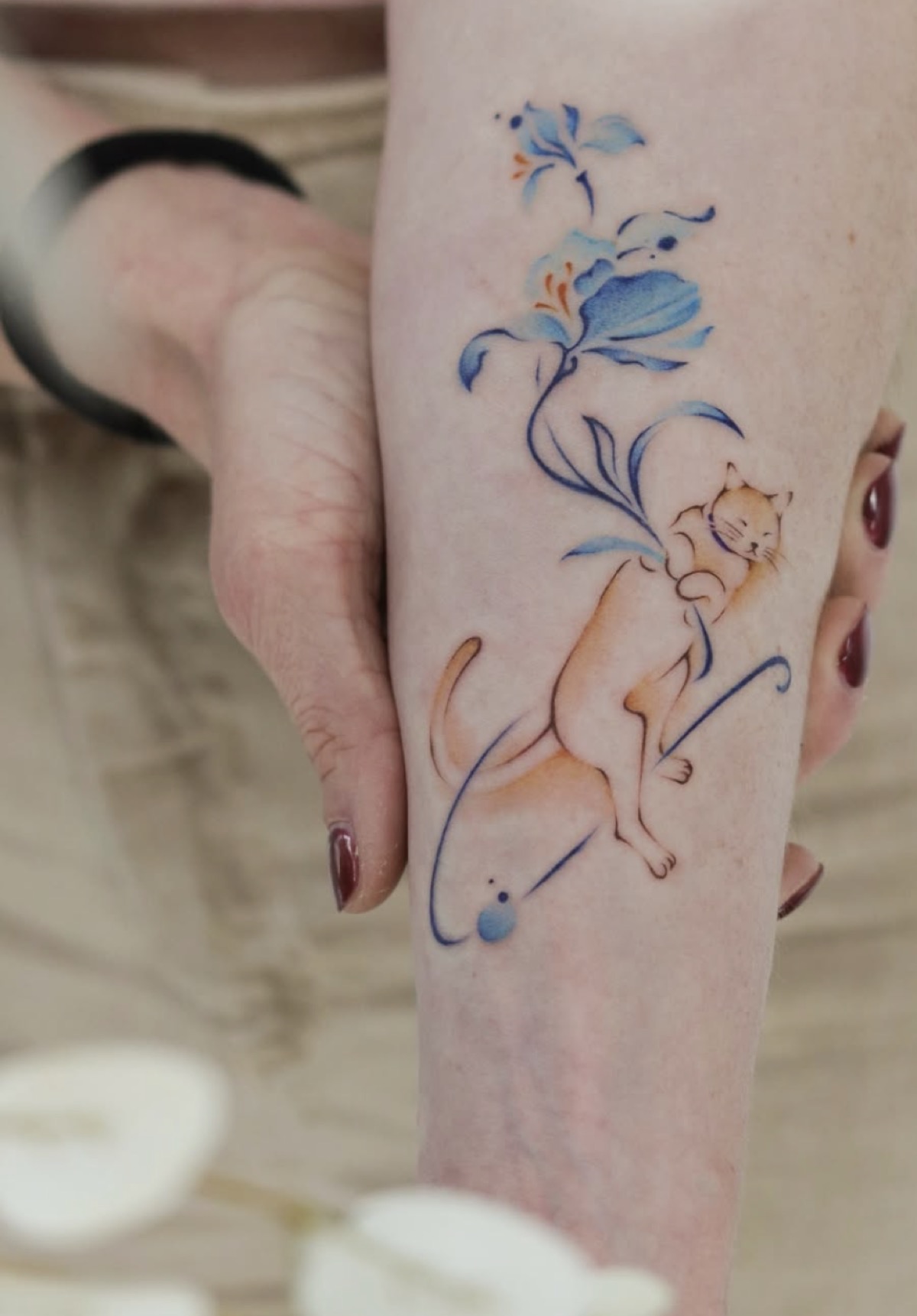 Selected tattoo work by Raina at Blank-Leaving Tattoo Studio in Auckland