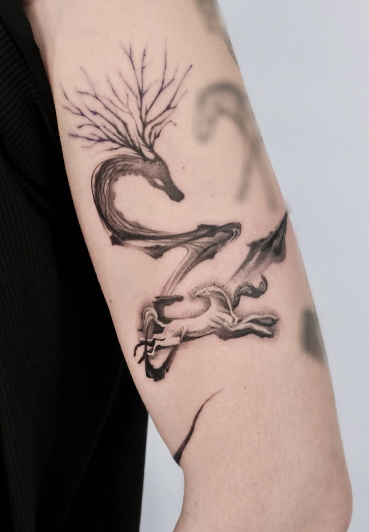 Selected tattoo work by Skylar at Blank-Leaving Tattoo Studio in Auckland