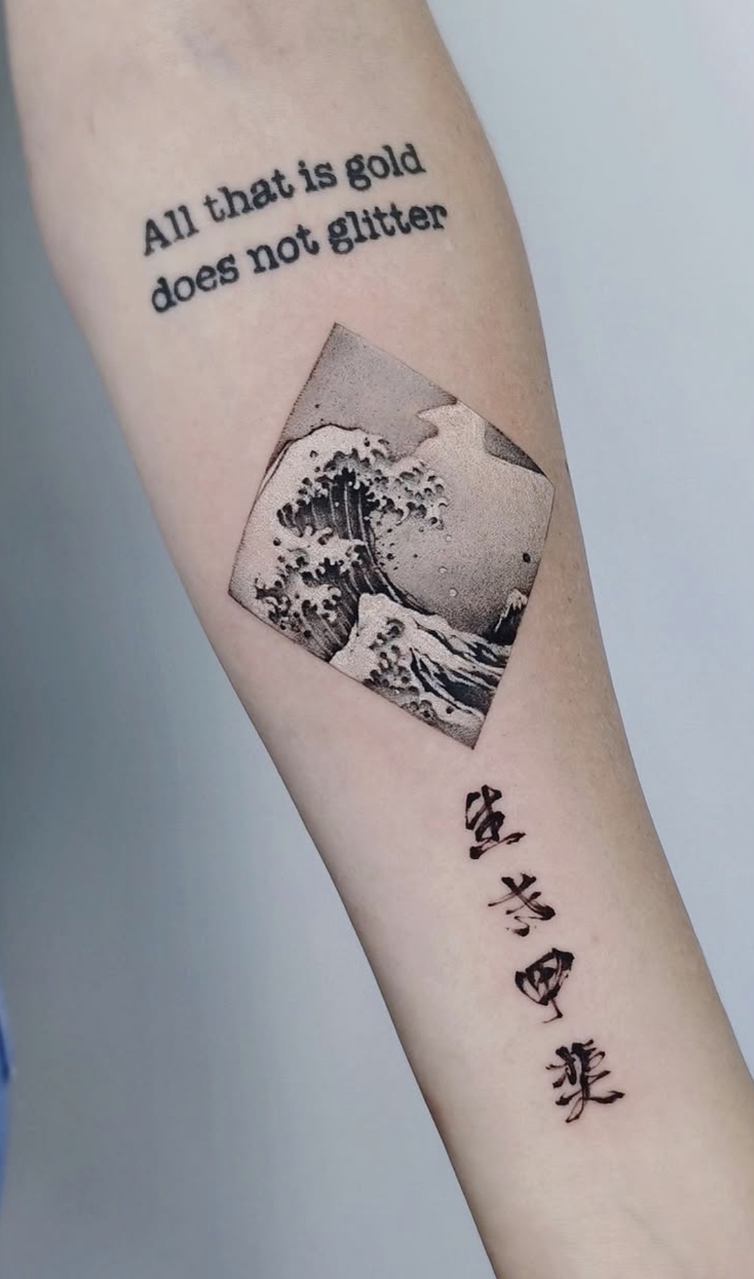 Calligraphy tattoo work 4