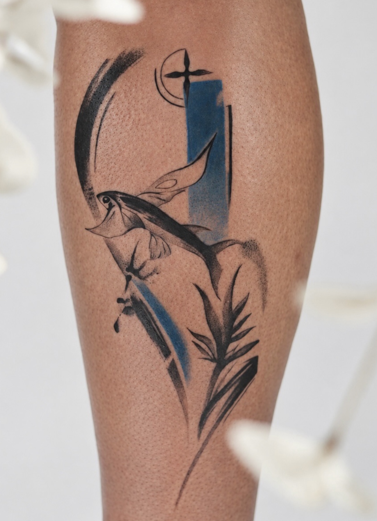Dot work tattoo work 6