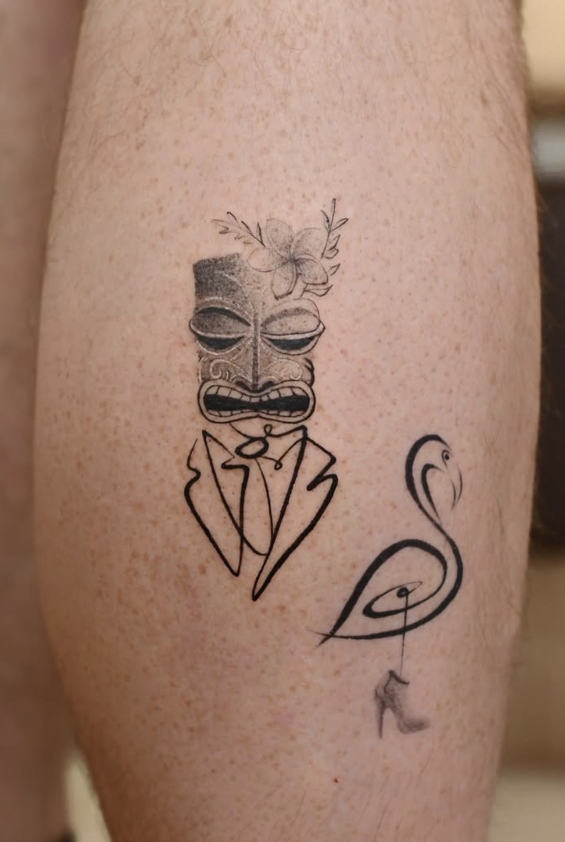 Dot work tattoo work 8