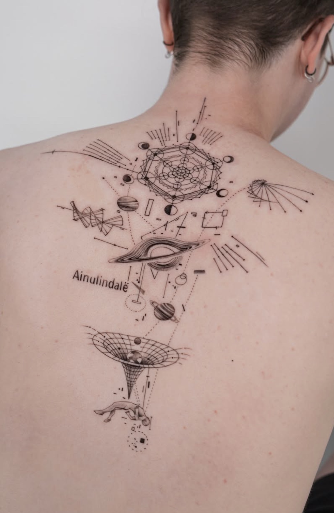 Fine line tattoo work 2