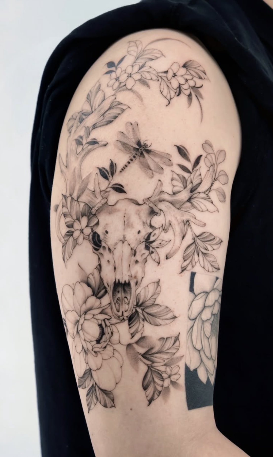Fine line tattoo work 3