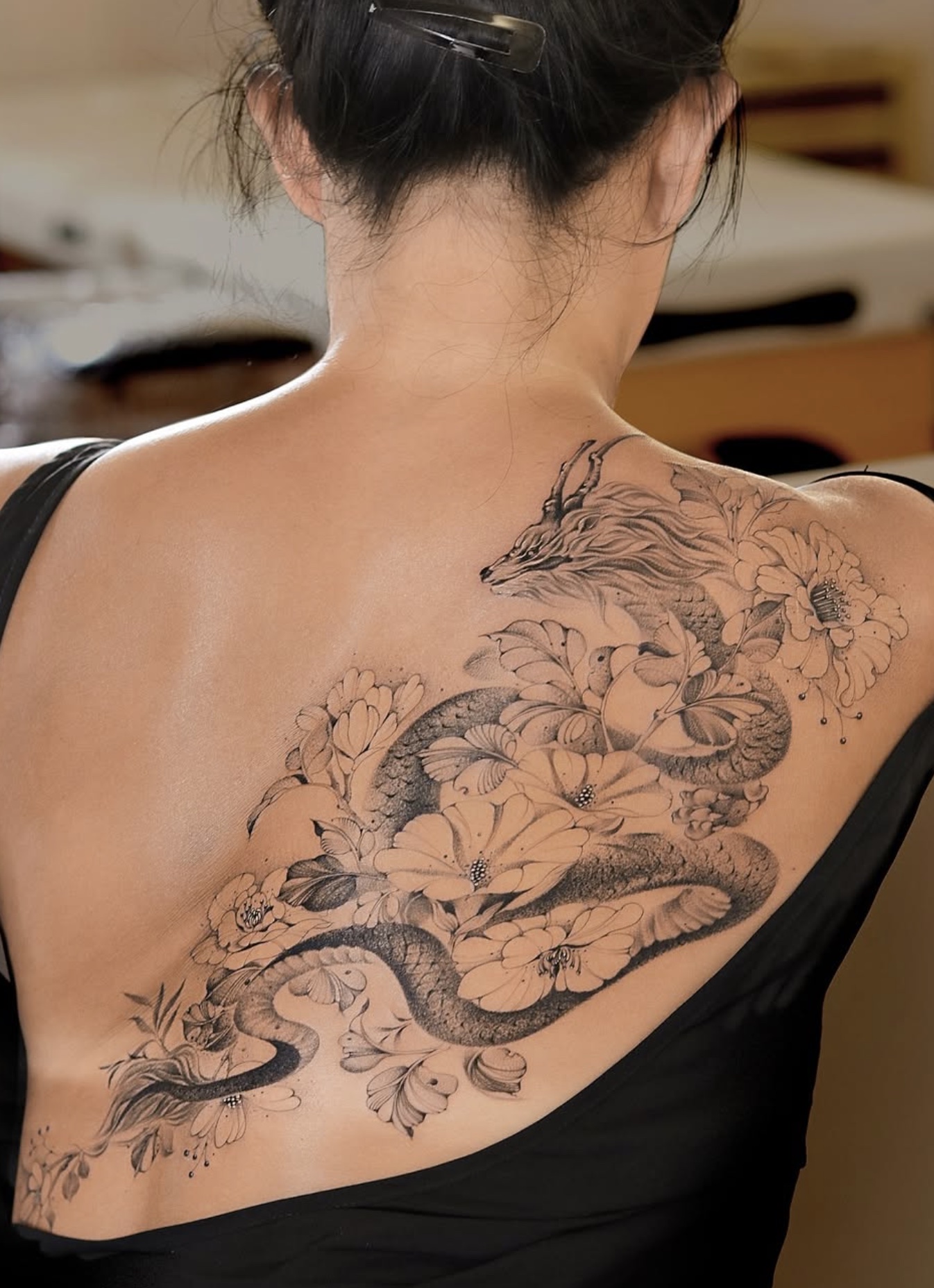 Fine line tattoo work 10