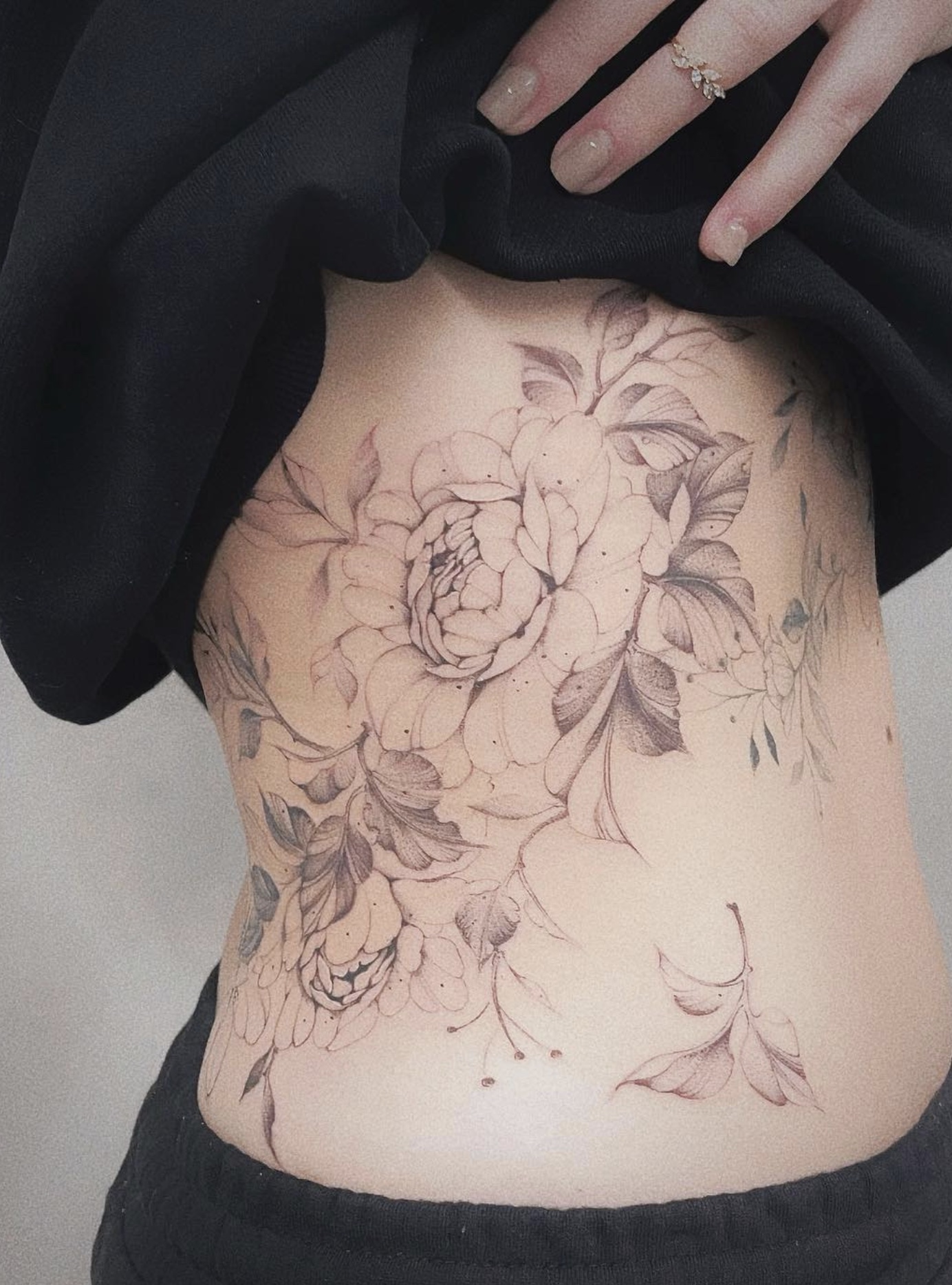 Fine line tattoo work 11