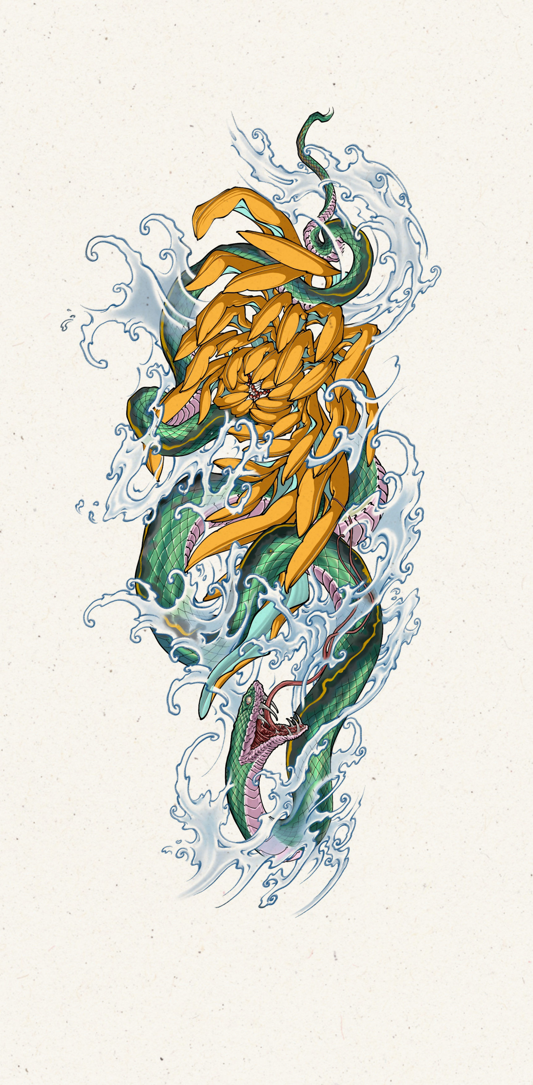 Neo Traditional tattoo style