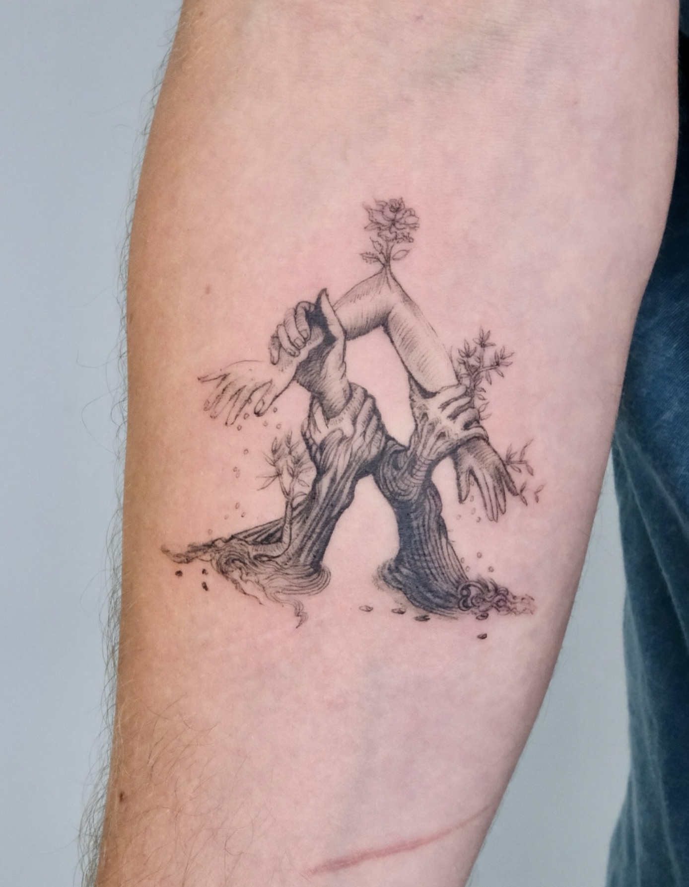 Sketch tattoo work 8