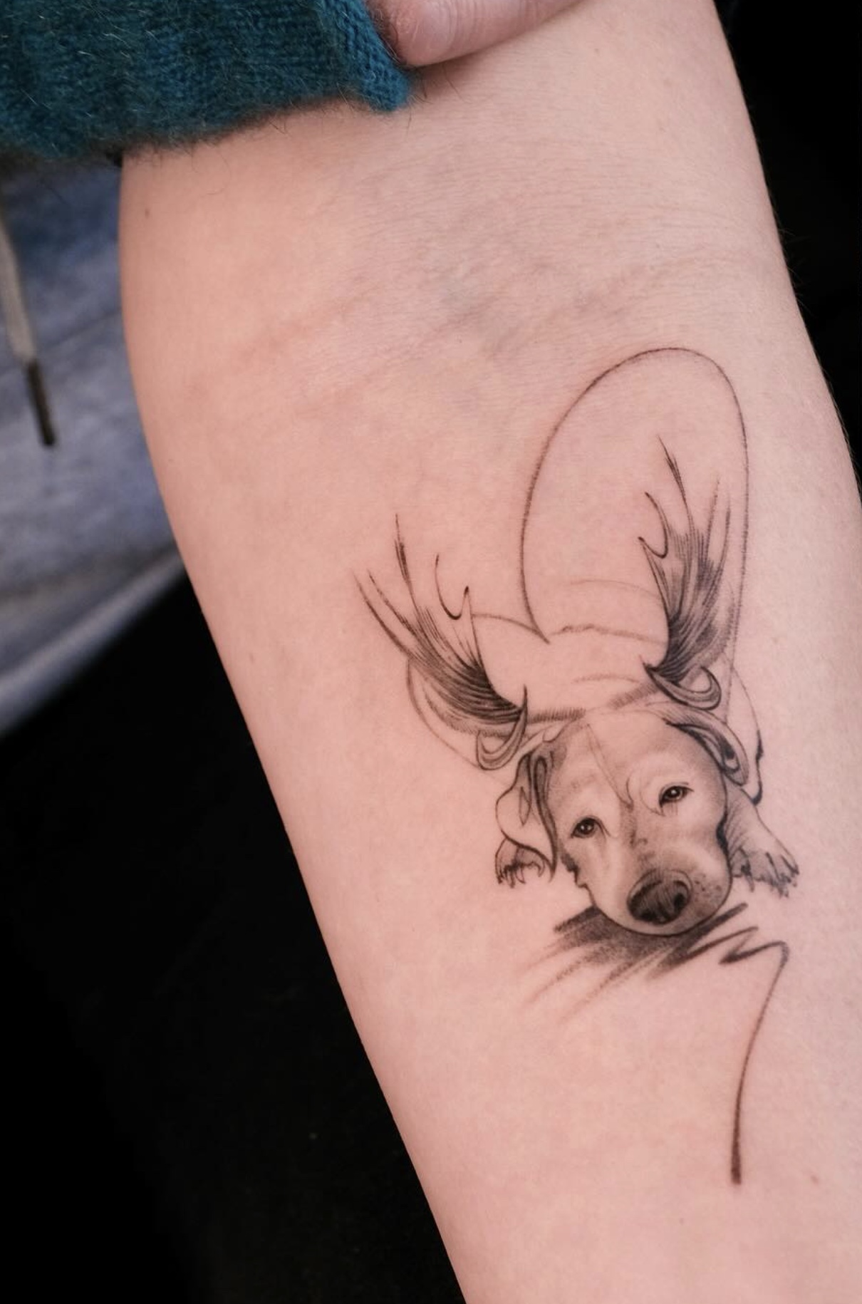 Sketch tattoo work 9