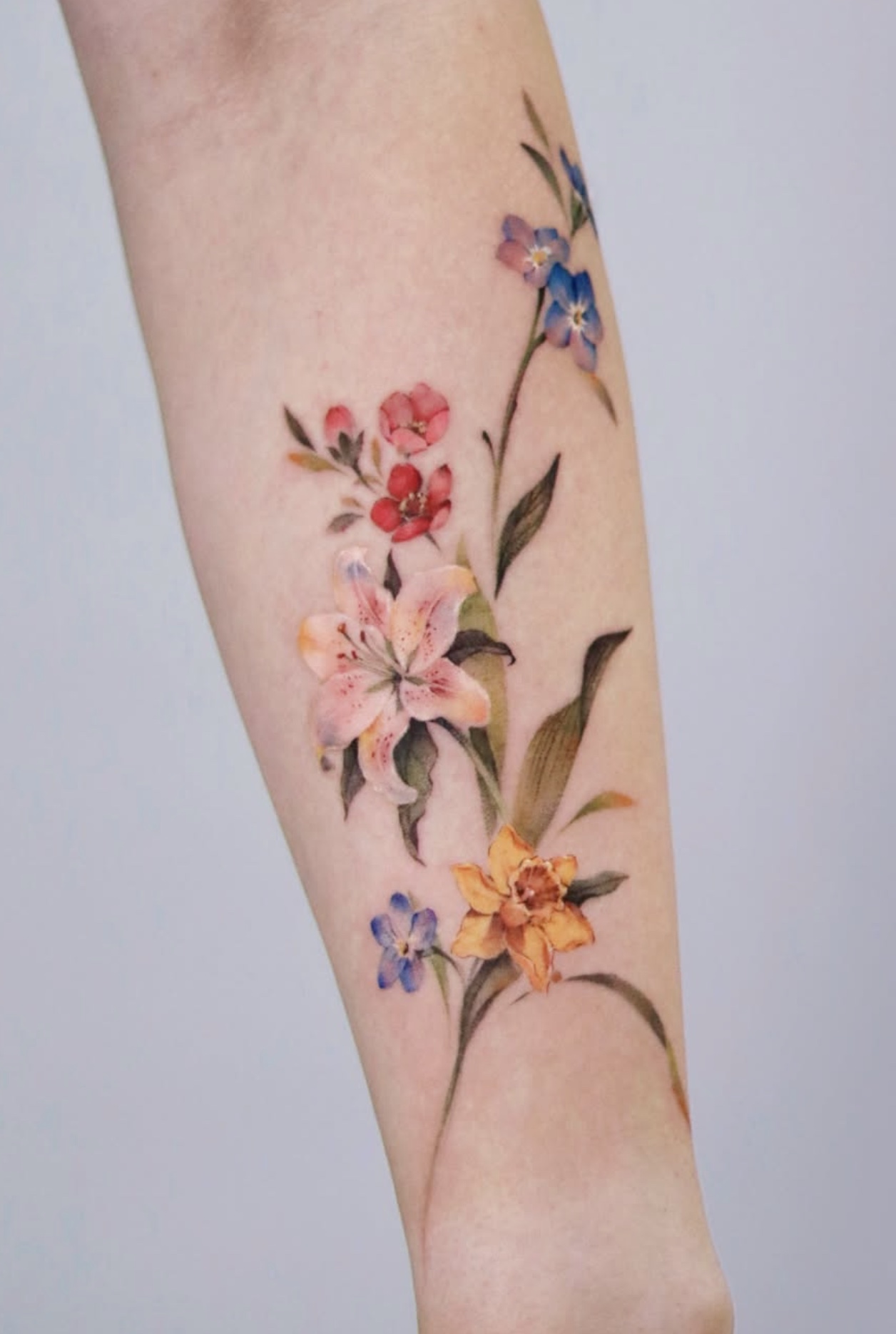 Water color tattoo work 4