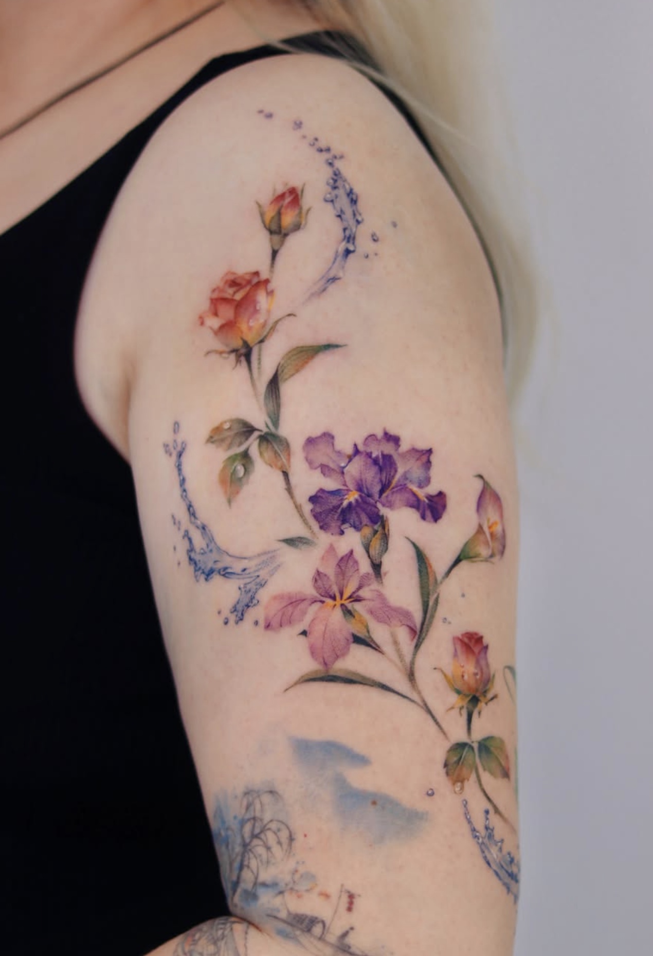 Water color tattoo work 5