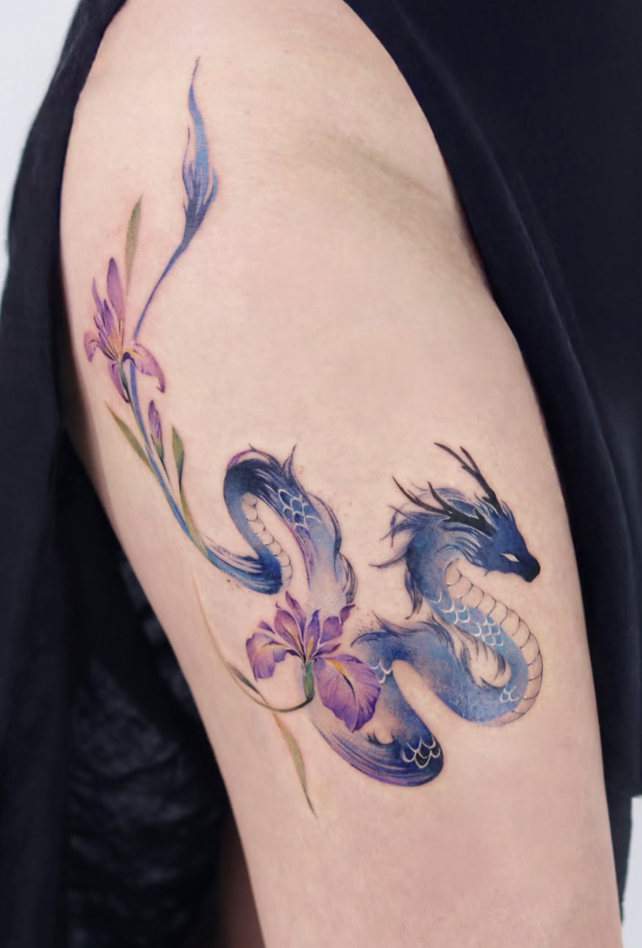 Water color tattoo work 7