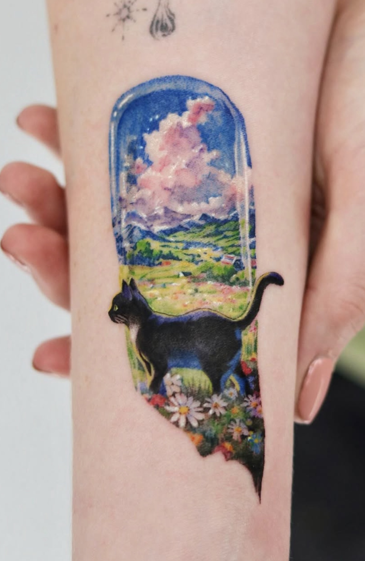Water color tattoo work 8