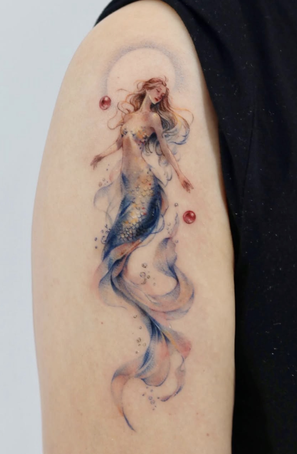 Water color tattoo work 9